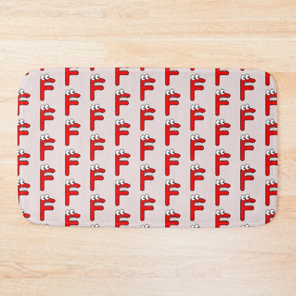 Item preview, letter F with googly eyes designed and sold by hendeJens.