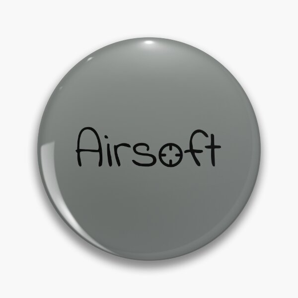 Item preview, Airsoft text with a crosshair, for airsoft lovers designed and sold by EmeraldeaArt.
