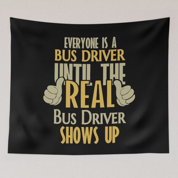 Item preview, The Real Bus Driver Gift designed and sold by funnyguy.