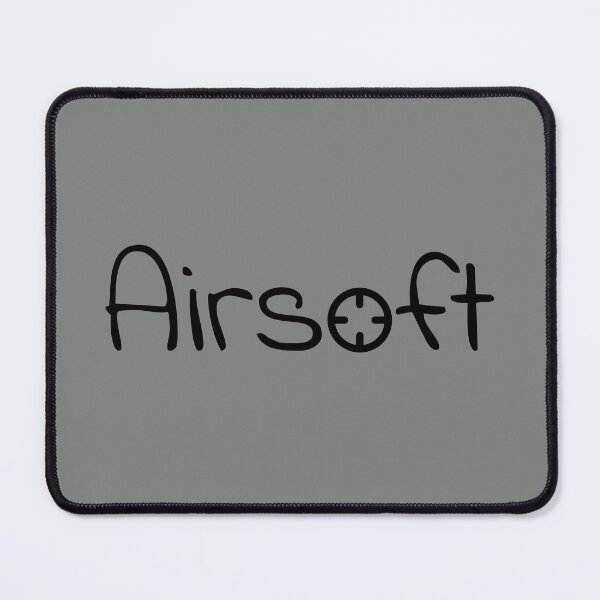 Item preview, Airsoft text with a crosshair, for airsoft lovers designed and sold by EmeraldeaArt.