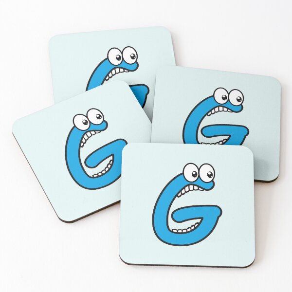 Item preview, letter G with googly eyes designed and sold by hendeJens.