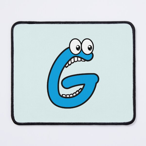 Item preview, letter G with googly eyes designed and sold by hendeJens.