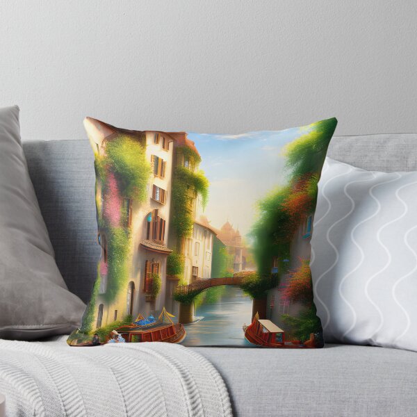 Item preview, River boats and canals designed and sold by dykerphotoart.