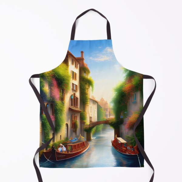 Item preview, River boats and canals designed and sold by dykerphotoart.