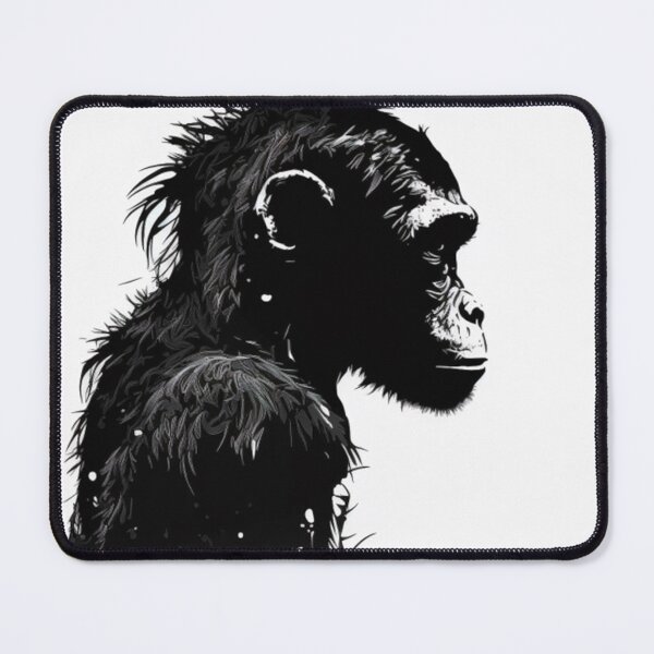 Item preview, monkey silhouette designed and sold by warzin.