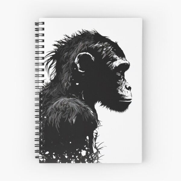 Item preview, monkey silhouette designed and sold by warzin.