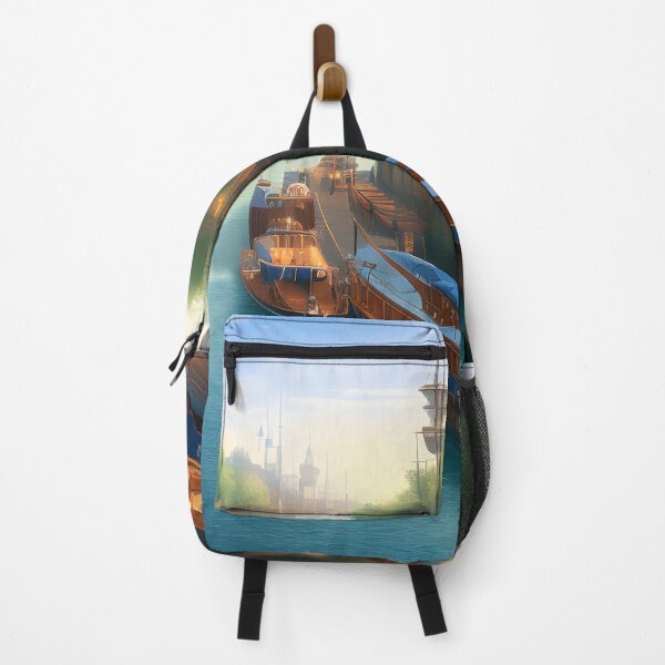 Item preview, River boats and canals designed and sold by dykerphotoart.