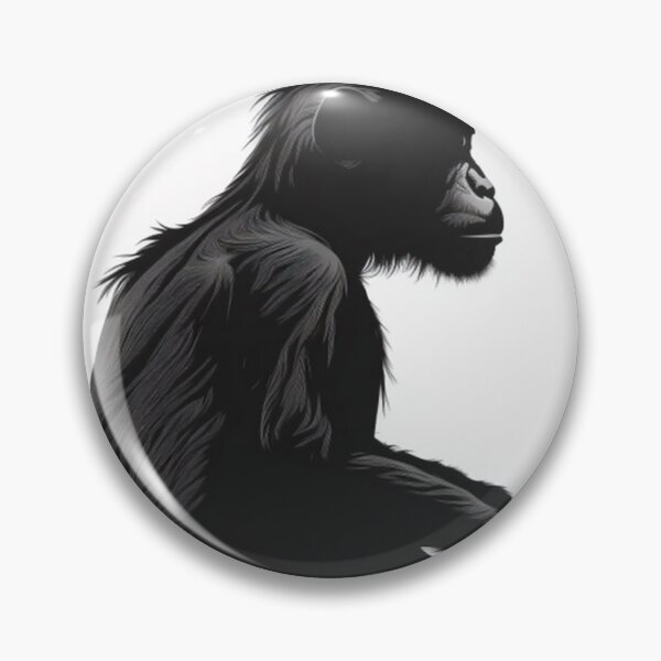 Item preview, Monkey Silhouette v2 designed and sold by warzin.