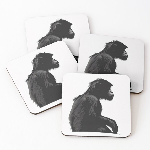 Item preview, Monkey Silhouette v2 designed and sold by warzin.
