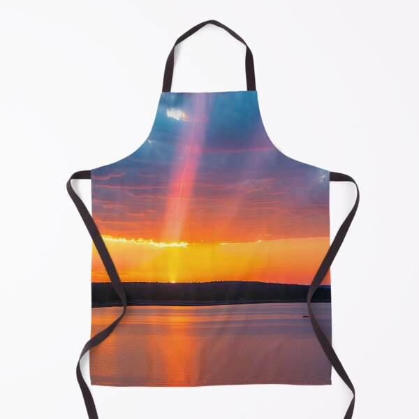 Item preview, Golden Hour A Spectacular Sunset with Heavenly Light Rays designed and sold by D3monic.