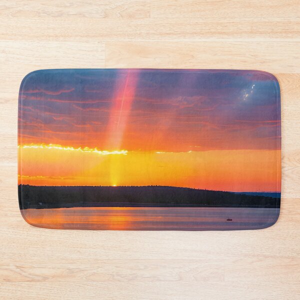 Item preview, Golden Hour A Spectacular Sunset with Heavenly Light Rays designed and sold by D3monic.