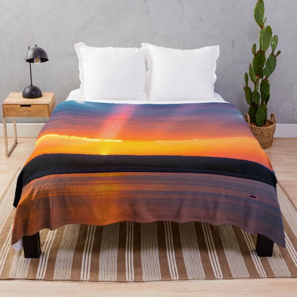 Item preview, Golden Hour A Spectacular Sunset with Heavenly Light Rays designed and sold by D3monic.