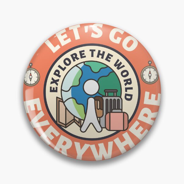 Item preview, let's go everywhere - Explore The World designed and sold by ArtShotss.