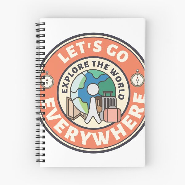 Item preview, let's go everywhere - Explore The World designed and sold by ArtShotss.