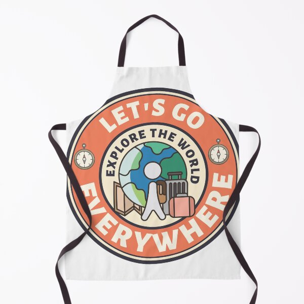 Item preview, let's go everywhere - Explore The World designed and sold by ArtShotss.