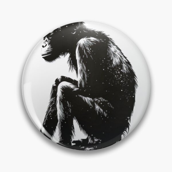 Item preview, Monkey Silhouette v3 designed and sold by warzin.