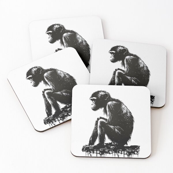 Item preview, Monkey Silhouette v3 designed and sold by warzin.