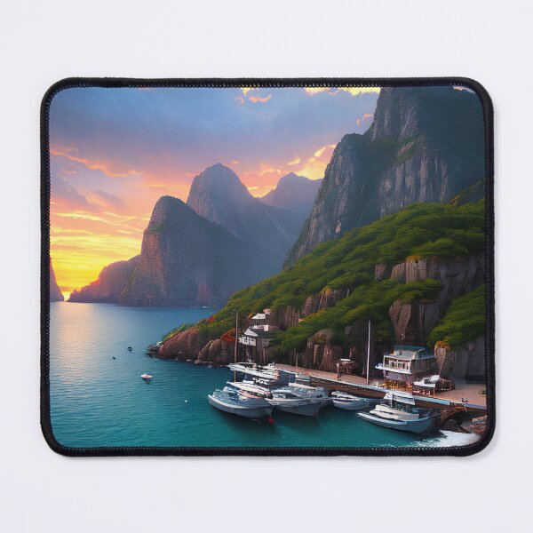 Item preview, Golden Light on the Water A Portside Dream designed and sold by D3monic.