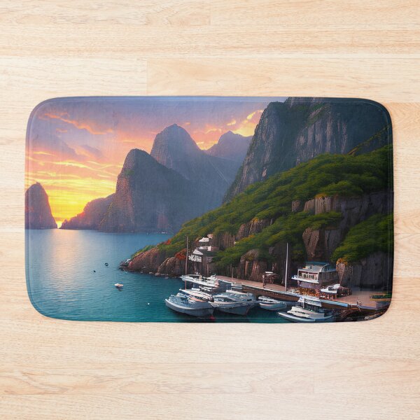 Item preview, Golden Light on the Water A Portside Dream designed and sold by D3monic.