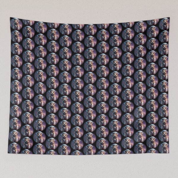 Item preview, Furry Astronaut: A Cute Puppy in Space Gear designed and sold by DoggyDevotion.