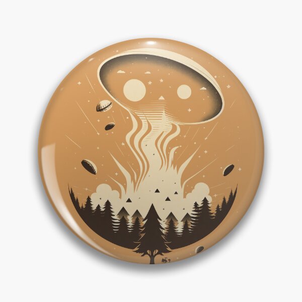 Item preview, UFO Forest Visit designed and sold by DougalWear.