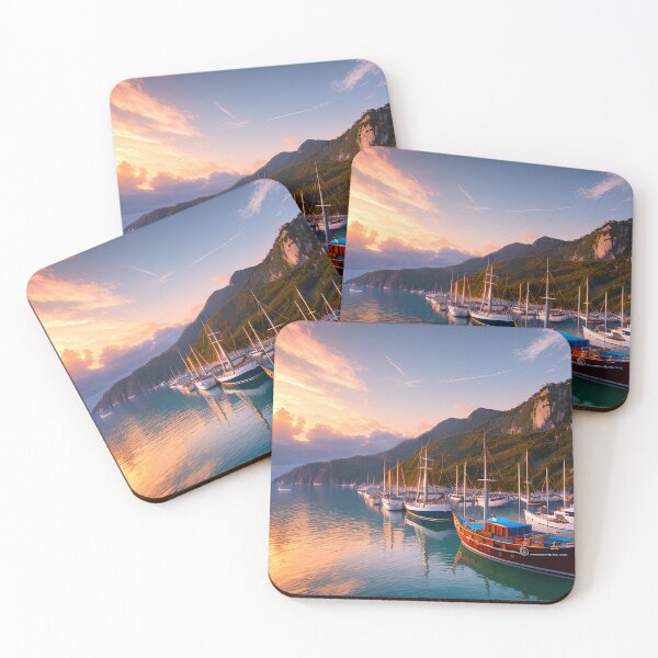 Item preview, Harbour Glow A Sunset Serenade designed and sold by D3monic.
