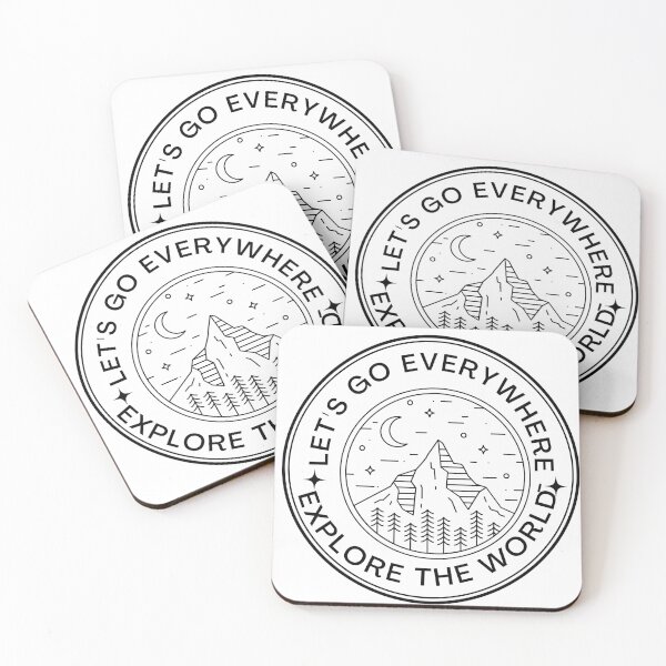 Item preview, let's go everywhere - Explore The World designed and sold by ArtShotss.