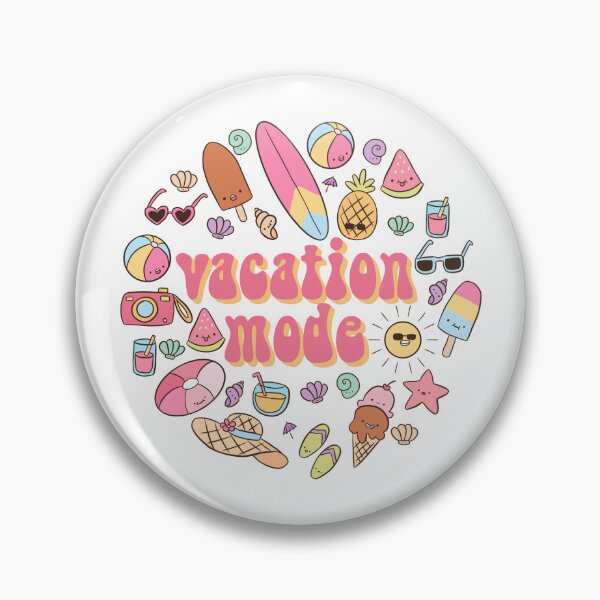 Item preview, Vacation mode a groovy summer time design  designed and sold by Yarafantasyart.