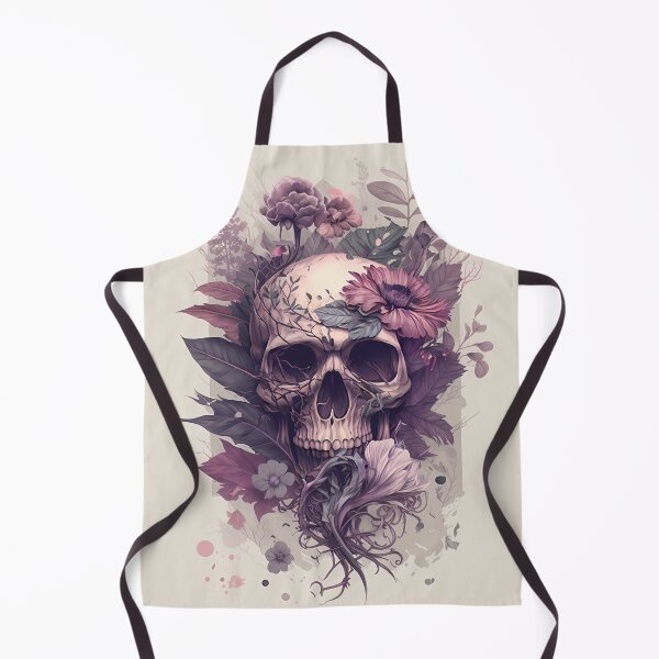 Item preview, Bloom Skull Print | Intricate Botanical Elements | Home Decor designed and sold by Coded Canvas.