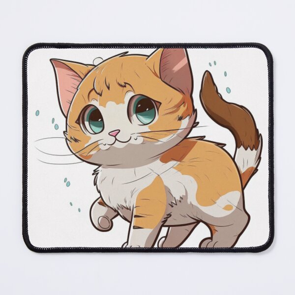 Item preview, cute cat cartoon designed and sold by warzin.