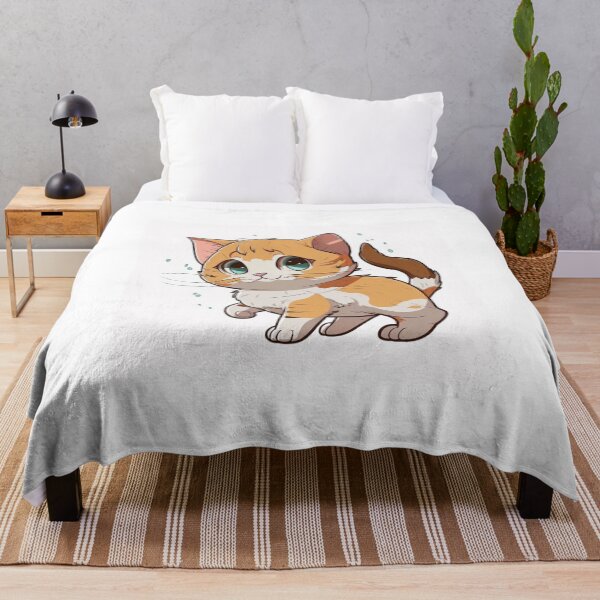Item preview, cute cat cartoon designed and sold by warzin.