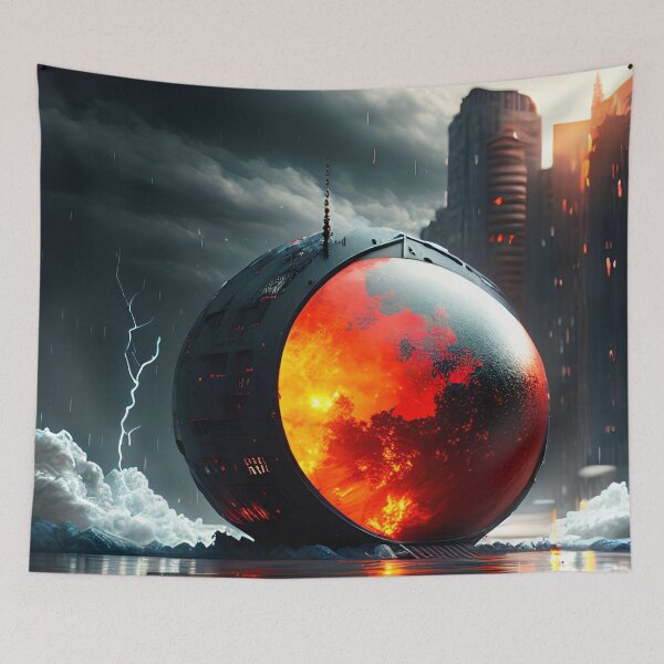 Item preview, Into the Storm An Intense Conceptual Art Piece designed and sold by D3monic.