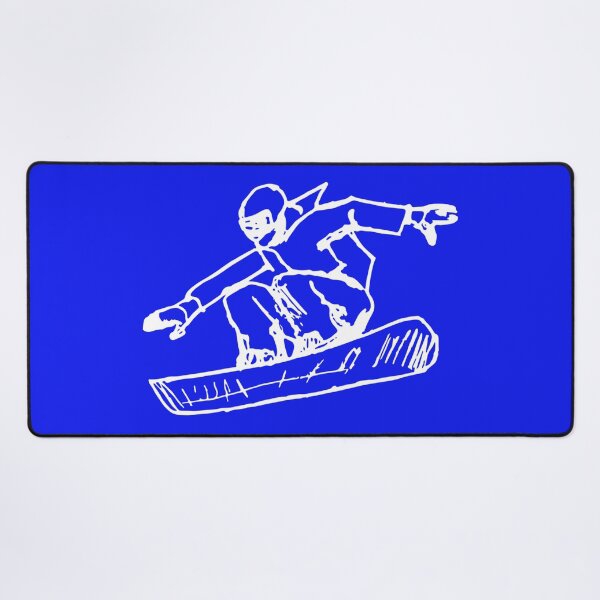 Item preview, Jumping snowboarder freestyler white gift designed and sold by TeeArtistry.