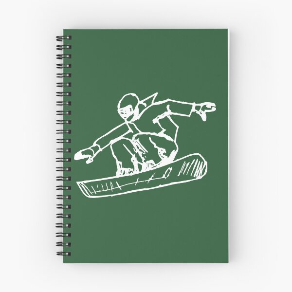 Item preview, Jumping snowboarder freestyler white gift designed and sold by TeeArtistry.