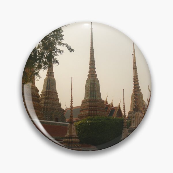 Item preview, Mosaic tiled Buddha stupas at Wat Pho temple. designed and sold by kall3bu.