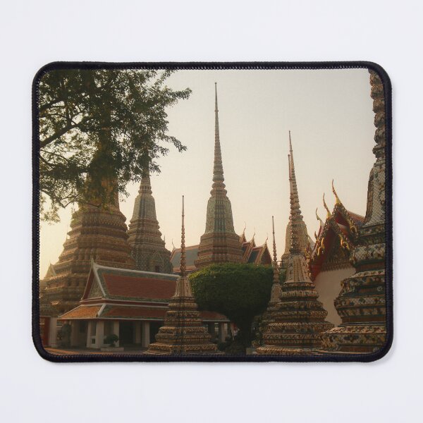 Item preview, Mosaic tiled Buddha stupas at Wat Pho temple. designed and sold by kall3bu.