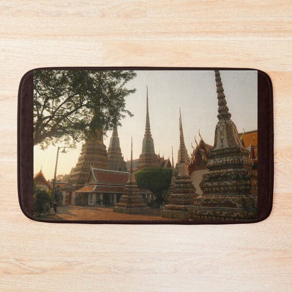 Item preview, Mosaic tiled Buddha stupas at Wat Pho temple. designed and sold by kall3bu.