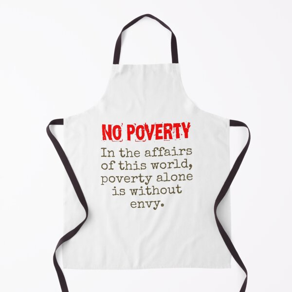 Item preview, In The Affairs Of This World - Poverty Quote designed and sold by CrankyOldDude.