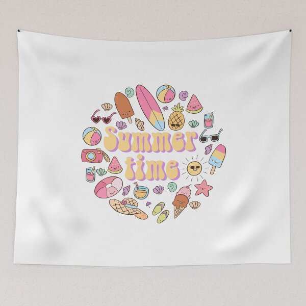 Item preview, Summer time cute and groovy design for the summer  designed and sold by Yarafantasyart.