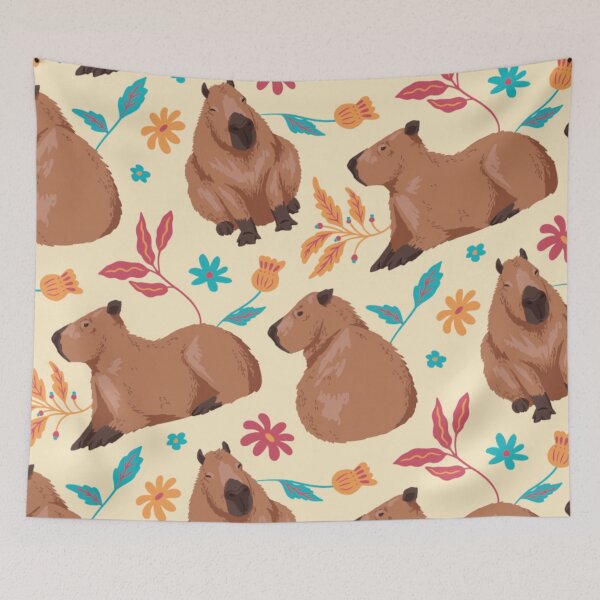 Item preview, Cute capybara, water pig designed and sold by DerSenat.