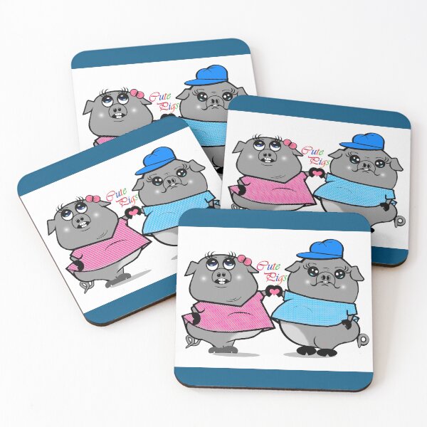 Item preview, Cute pigs  designed and sold by Shirley cute art .