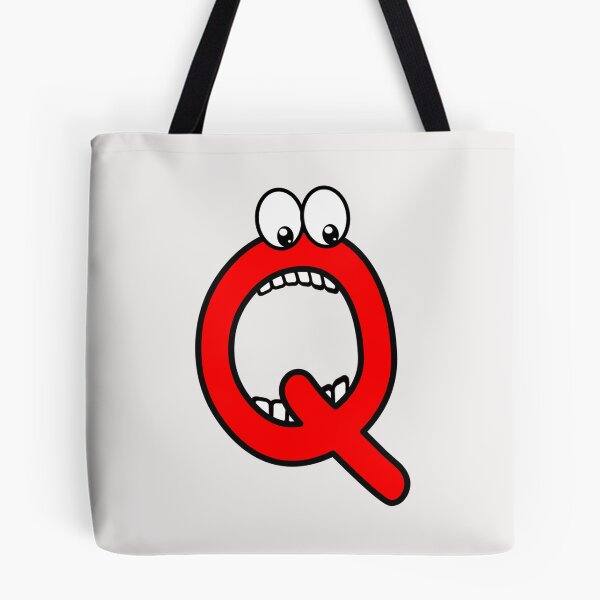 Item preview, Comic letter Q with googly eyes designed and sold by hendeJens.