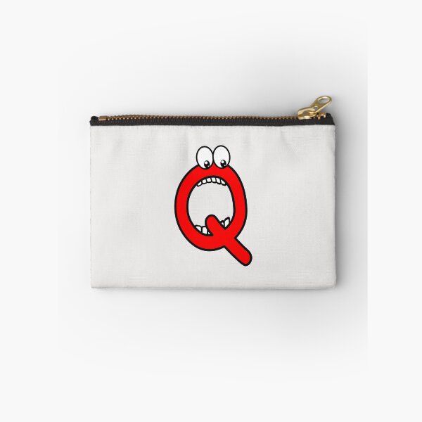 Item preview, Comic letter Q with googly eyes designed and sold by hendeJens.