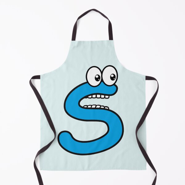 Item preview, Comic letter S with googly eyes designed and sold by hendeJens.