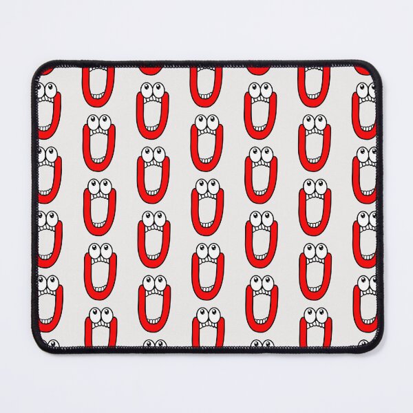 Item preview, Letter U in comic style with googly eyes designed and sold by hendeJens.