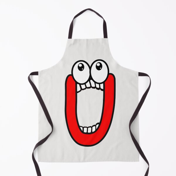 Item preview, Letter U in comic style with googly eyes designed and sold by hendeJens.