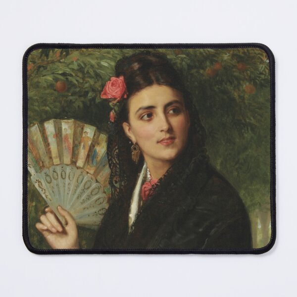 Item preview, A Spanish Beauty (1872) - John Bagnold Burgess designed and sold by SALON DES ARTS.