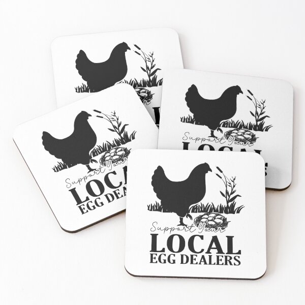 Item preview, Support Your Local Egg Dealers Chicken Farmer designed and sold by i-longmanshop.