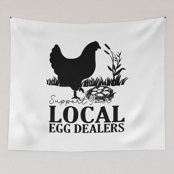 Item preview, Support Your Local Egg Dealers Chicken Farmer designed and sold by i-longmanshop.