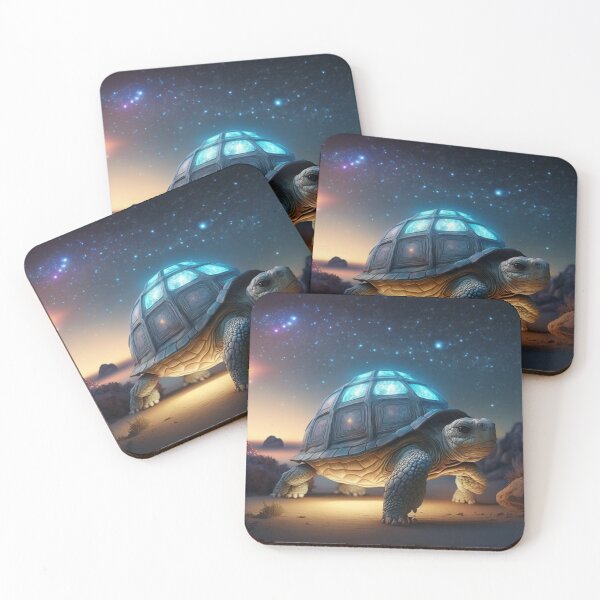 Item preview, Space turtle defying gravity designed and sold by NxtGenArt.